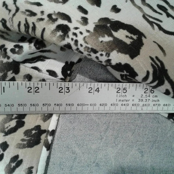 Leopard Print Short Sleeve Belted Tunic Top  Size 18W - Picture 12 of 13